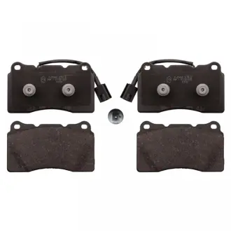 Комплект гальмівних колодок передн, ALFA ROMEO GIULIETTA, GIULIETTA/HATCHBACK 1.4-2.0D 04.10-12.20 FEBI 116005