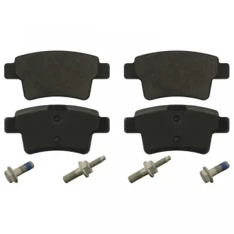 Комплект гальмівних колодок задн, CITROEN C4 GRAND PICASSO I, C4 PICASSO I 1.6-2.0D 10.06-08.13 BLUE PRINT ADP154215