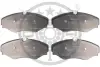 Гальмівні колодки дискові OPTIMAL BP-12112 (фото 1)