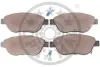 Гальмівні колодки дискові OPTIMAL BP-12323 (фото 2)