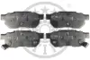 Гальмівні колодки дискові OPTIMAL BP-09572 (фото 1)