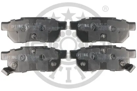 Гальмівні колодки дискові OPTIMAL BP-09572