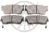 Гальмівні колодки дискові OPTIMAL BP-09592 (фото 2)