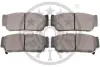 Гальмівні колодки дискові OPTIMAL BP-12646 (фото 2)