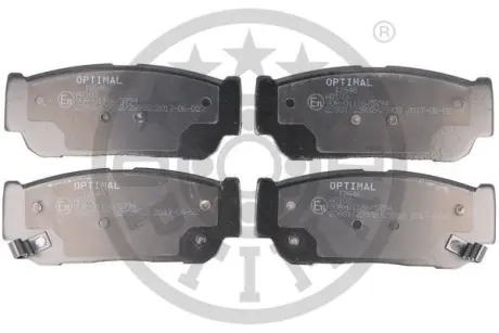 Гальмівні колодки дискові OPTIMAL BP-12646