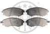 Гальмівні колодки дискові OPTIMAL BP-10237 (фото 1)