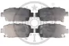 Гальмівні колодки дискові OPTIMAL BP-12643 (фото 1)
