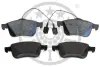 Гальмівні колодки дискові OPTIMAL BP-12400 (фото 2)