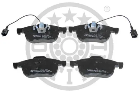 Гальмівні колодки дискові OPTIMAL BP-12400