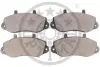 Гальмівні колодки дискові OPTIMAL BP-10270 (фото 2)