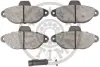 Гальмівні колодки дискові OPTIMAL BP-09898 (фото 2)