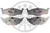 Гальмівні колодки дискові OPTIMAL BP-12085 (фото 1)
