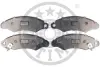 Гальмівні колодки дискові OPTIMAL BP-10326 (фото 1)