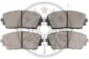 Гальмівні колодки дискові OPTIMAL BP-12536 (фото 2)