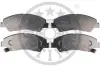 Гальмівні колодки дискові OPTIMAL BP-12684 (фото 1)