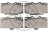 Гальмівні колодки дискові OPTIMAL BP-12411 (фото 2)