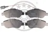 Гальмівні колодки дискові OPTIMAL BP-12331 (фото 1)