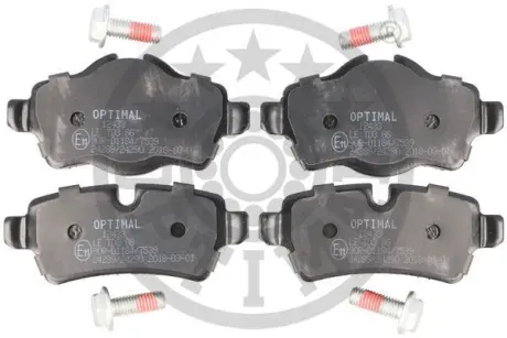 Гальмівні колодки дискові OPTIMAL BP-12433