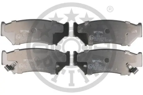 Гальмівні колодки дискові OPTIMAL BP-09767