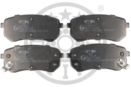 Гальмівні колодки дискові OPTIMAL BP-12355