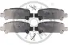 Гальмівні колодки дискові OPTIMAL BP-12358 (фото 1)
