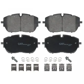 Комплект гальмівних колодок передн, DS DS 7, CITROEN C5 AIRCROSS, PEUGEOT 3008, 308 I, 308 II, 308 III, 308 II/KOMBI, 308/HATCHBACK, 508 II 1.2-2.0D 03.13- BLUE PRINT ADP154257