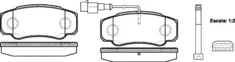 NISSAN Колодки гальмівні задн. CABSTAR 06- REMSA 0961.02