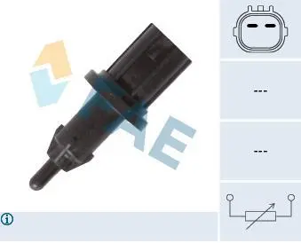 Датчик температури впускного повітря HONDA ACCORD VII, CIVIC VII, CR-V II, CR-V III, FR-V, STREAM 1.4-2.4 11.00- FAE 33177