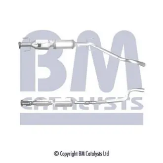 Сажевый / частичный фильтр, система выхлопа ОГ BM CATALYSTS BM11076H