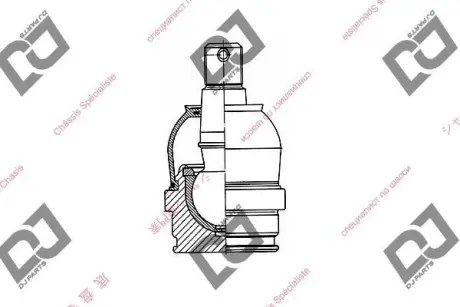 Кульова опора DJ PARTS DB1022