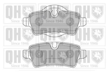 Автозапчастина QH QUINTON HAZELL BP1606