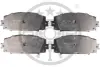 Гальмівні колодки дискові OPTIMAL BP-12360 (фото 1)