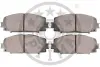 Гальмівні колодки дискові OPTIMAL BP-12360 (фото 2)
