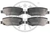 Гальмівні колодки дискові OPTIMAL BP-12382 (фото 1)