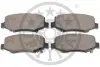 Гальмівні колодки дискові OPTIMAL BP-12382 (фото 2)