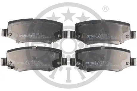 Гальмівні колодки дискові OPTIMAL BP-12382