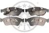 Гальмівні колодки дискові OPTIMAL BP-12498 (фото 1)