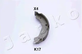 Гальмівні колодки бараб. (D=190) Sorento I 02- JAPKO 55K17