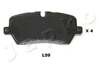Гальмівні колодки дискові зад. Discovery, Range Rover III 17-/ Range Rover Sport 13-/Defender 19- JAPKO 51L09