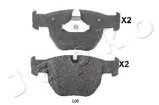Гальмівні колодки дискові пер. (L=156,5) Range Rover III 02- JAPKO 50L05