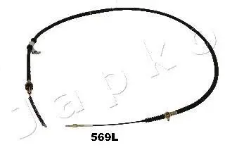 Трос стоянкового гальма L200 96-(парн. арт: 131569R), Л. JAPKO 131569L