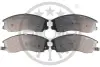 Гальмівні колодки дискові OPTIMAL BP-77132 (фото 1)