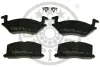 Гальмівні колодки дискові OPTIMAL BP-09668 (фото 1)