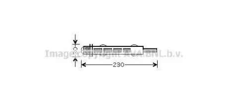Осушувач кондицiонера AVA FTD315