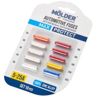 Набор предохранителей Max Protect FC 10 шт. MOLDER MA22100