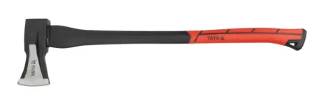 Сокира-колун із клином 2000 г з ручкою зі скловолокна 800 мм YATO YT-79982