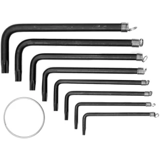 Набор ключей TORX Vorel T10-T40 8 шт YATO 56600