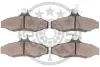 Гальмівні колодки дискові OPTIMAL BP-10197 (фото 2)
