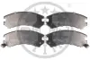 Гальмівні колодки дискові OPTIMAL BP-09445 (фото 1)