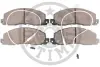 Гальмівні колодки дискові OPTIMAL BP-09417 (фото 2)